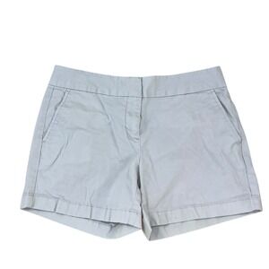 Vineyard Vines Womens Chino Shorts Khaki Tan Stretch Cotton Size 2 Preppy Whale